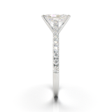 Montura Pavé 0.01 Catedral Oro Blanco