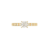 Montura Pavé 0.03 Oro Amarillo