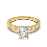 Montura Pavé 0.03 Oro Amarillo