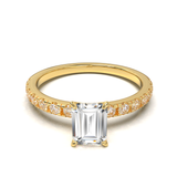 Montura Pavé 0.02 Oro Amarillo