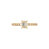 Montura Pavé 0.02 Oro Amarillo