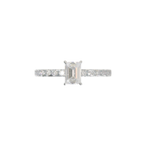 Montura Pavé 0.02 Oro Blanco