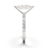 Montura Pavé 0.02 Oro Blanco