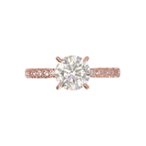 Pavé Frame 3,2,1 Rose Gold