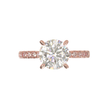 Pavé Frame 3,2,1 Rose Gold
