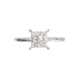 Half Round Solitaire Frame 1.5mm
