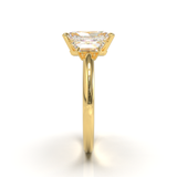 Anillo Tresillo Radiant con Trapezoides Oro Amarillo