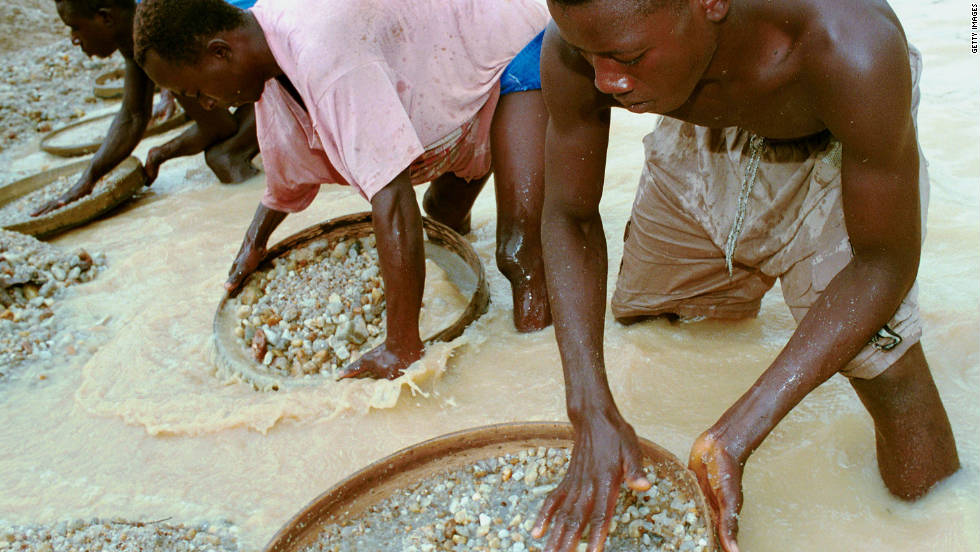 La industria de Diamantes en Tiempos de Guerra y Conflictos