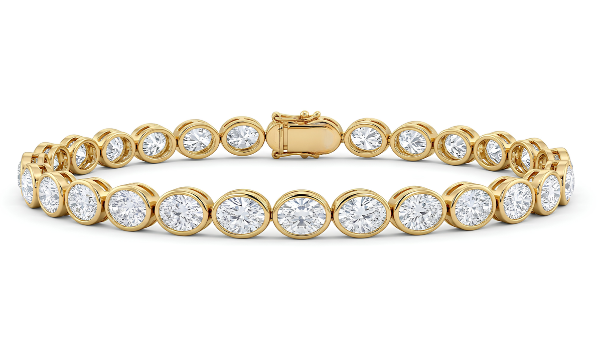 Pulsera Ovales a Bisel