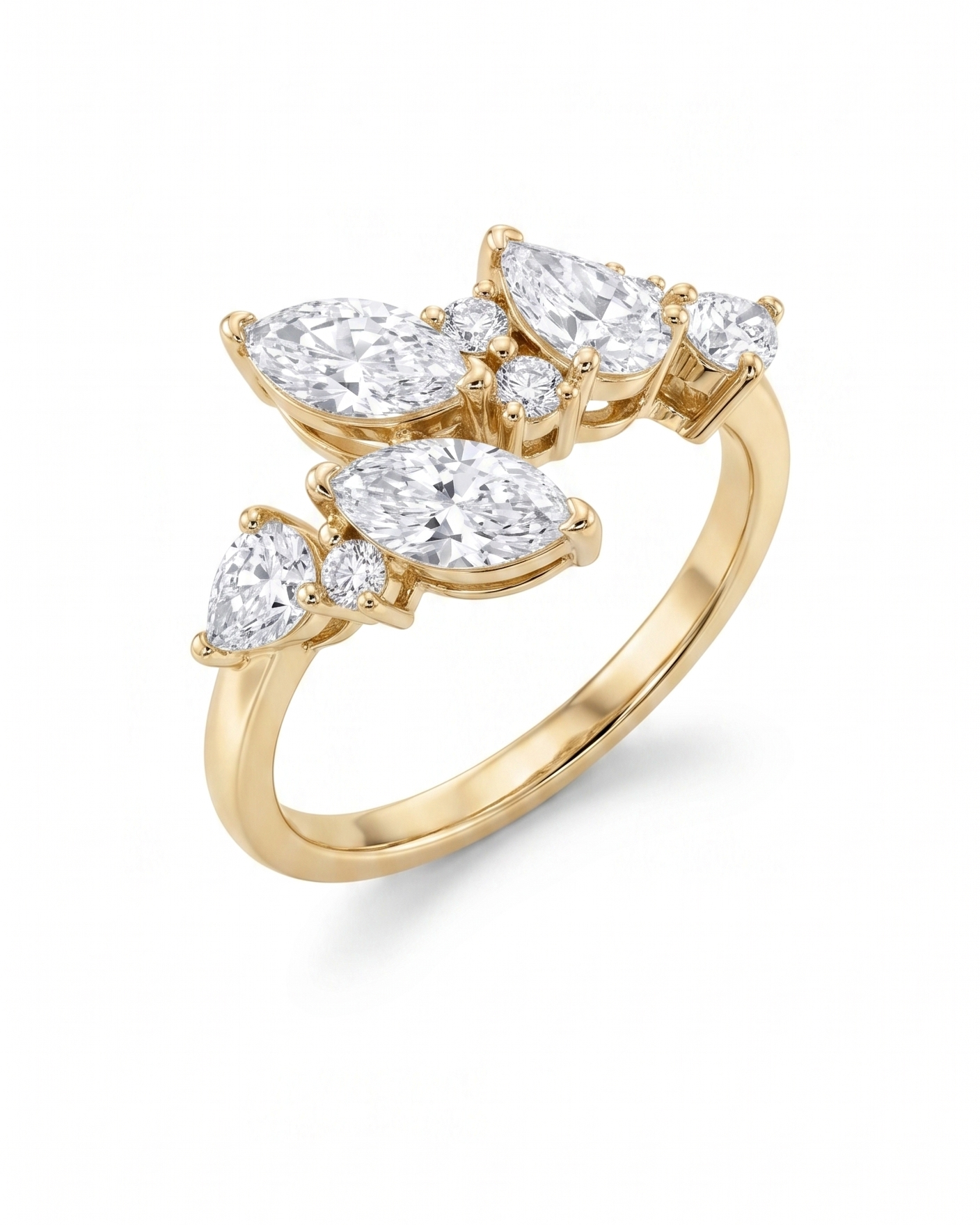Anillo abierto pears