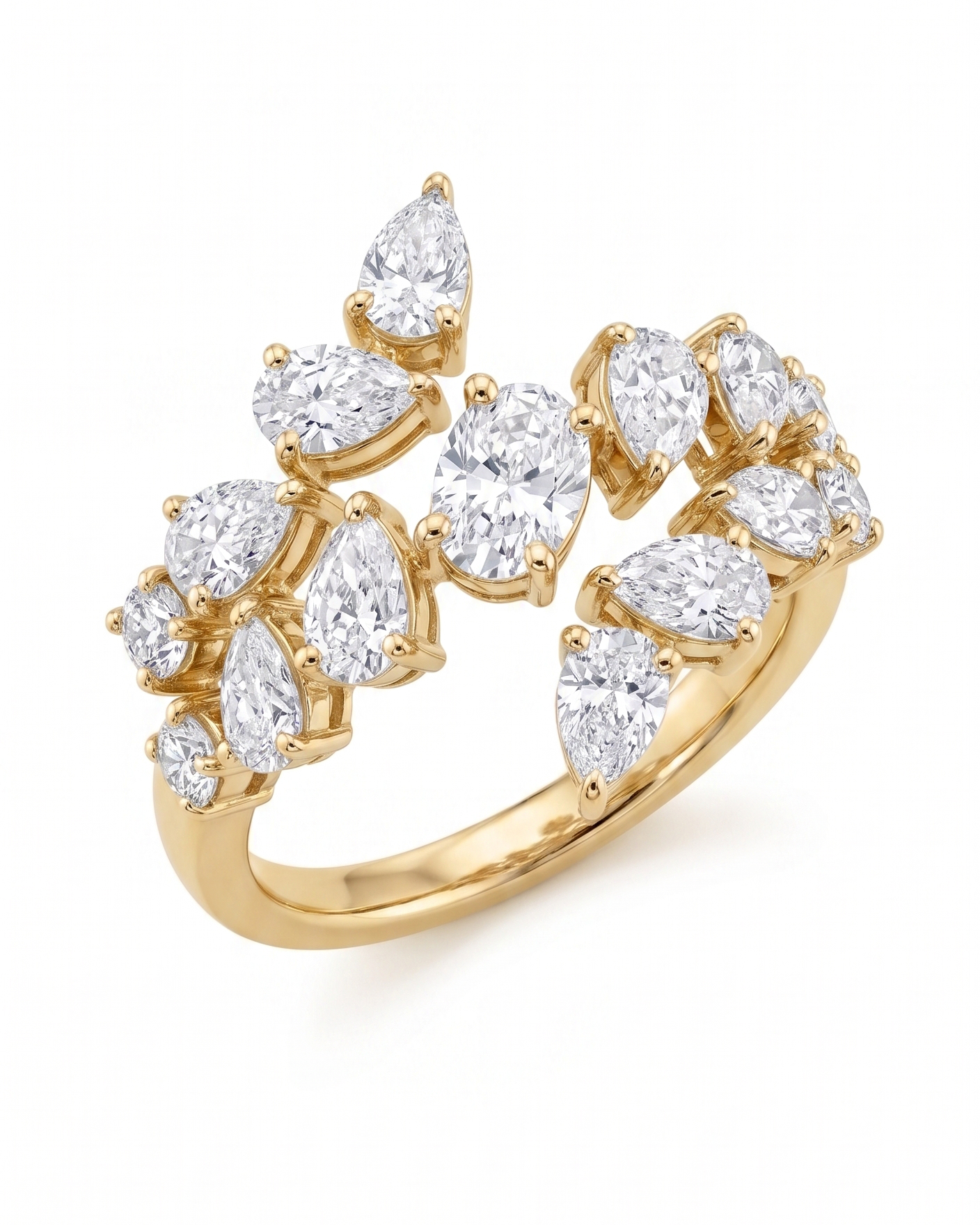 Fancy shapes ring