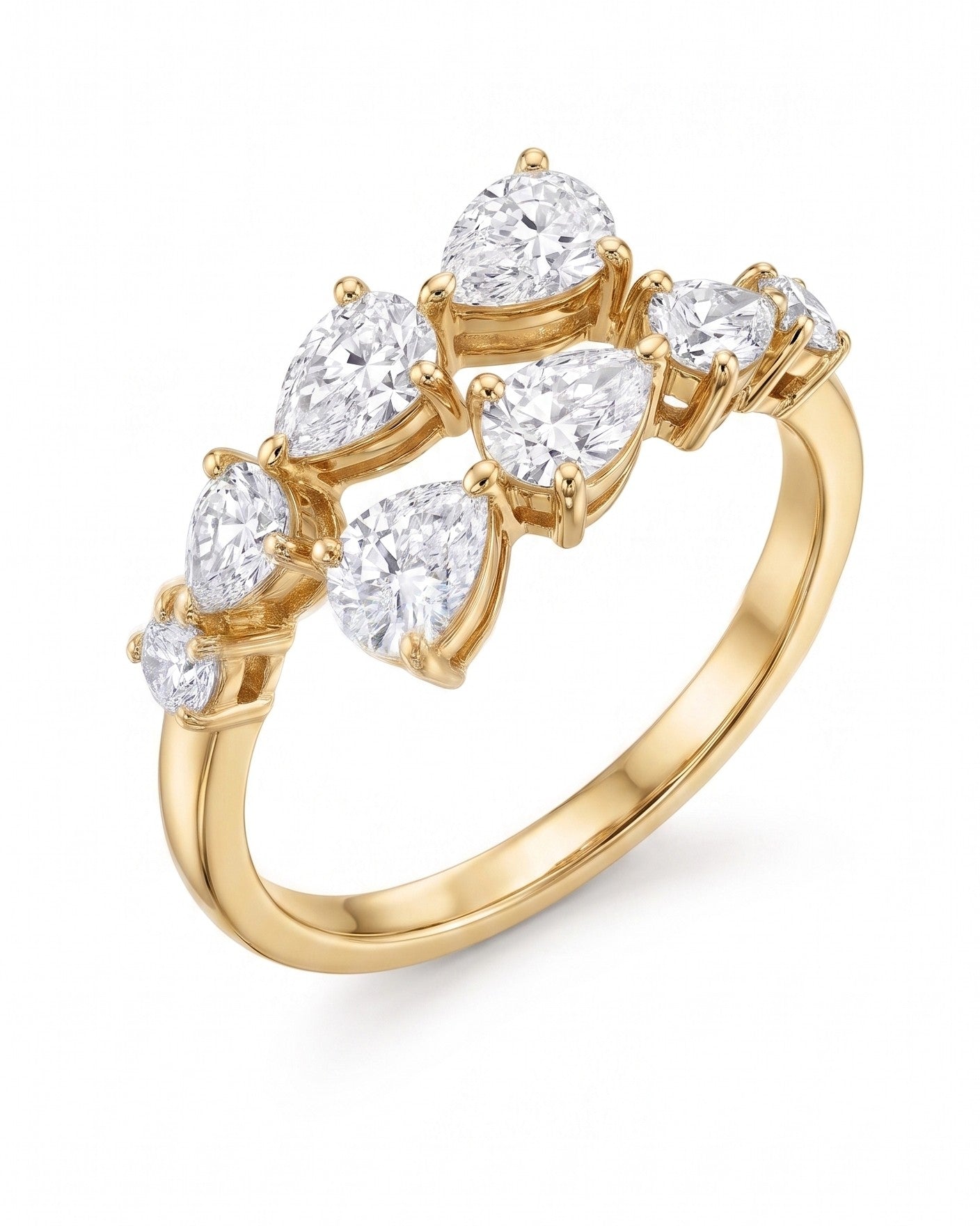 Anillo pears abierto