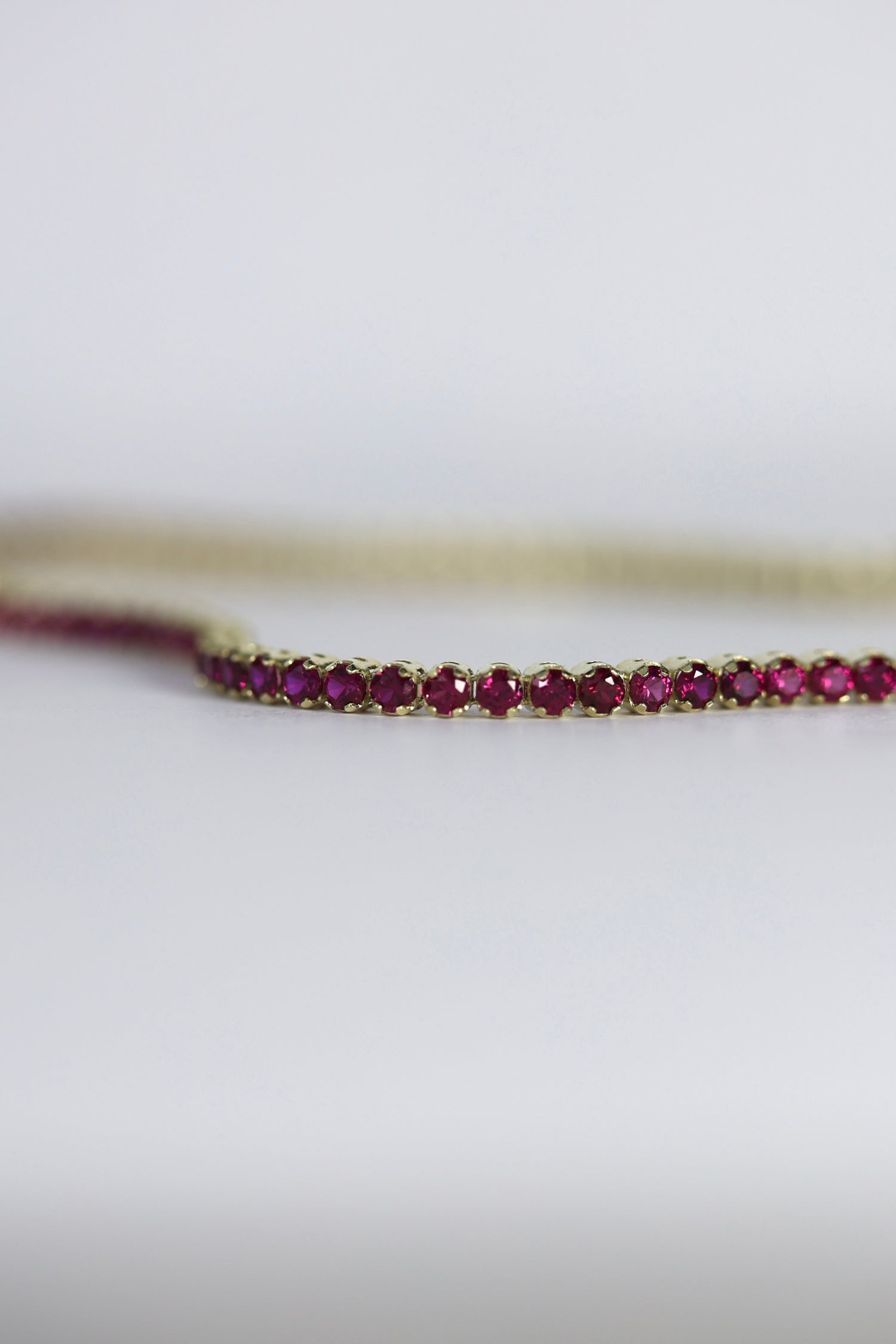 Tennis Bracelet con Rubies / 1.68 CTW