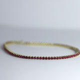 Tennis Bracelet con Rubies / 1.68 CTW