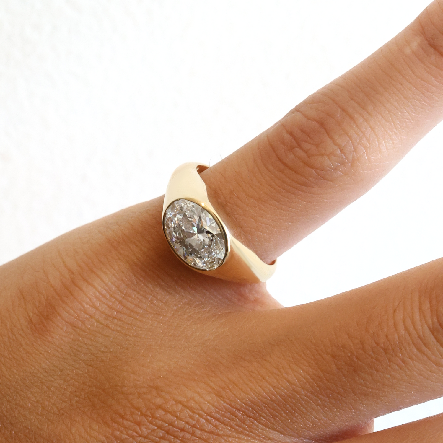 Oval Chunky Ring