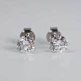 Lab Grown Diamond Stud Earrings 1.5 ct