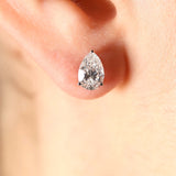 Lab Grown Diamond Studs Pera 2.00 ct