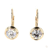 Round Double Bezel Drop · 2.00 ctw