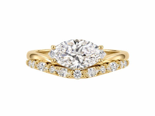 Anillo Diamante Marquise