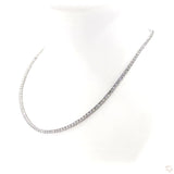 Lab-Grown Diamond Tennis Necklace 10 ct