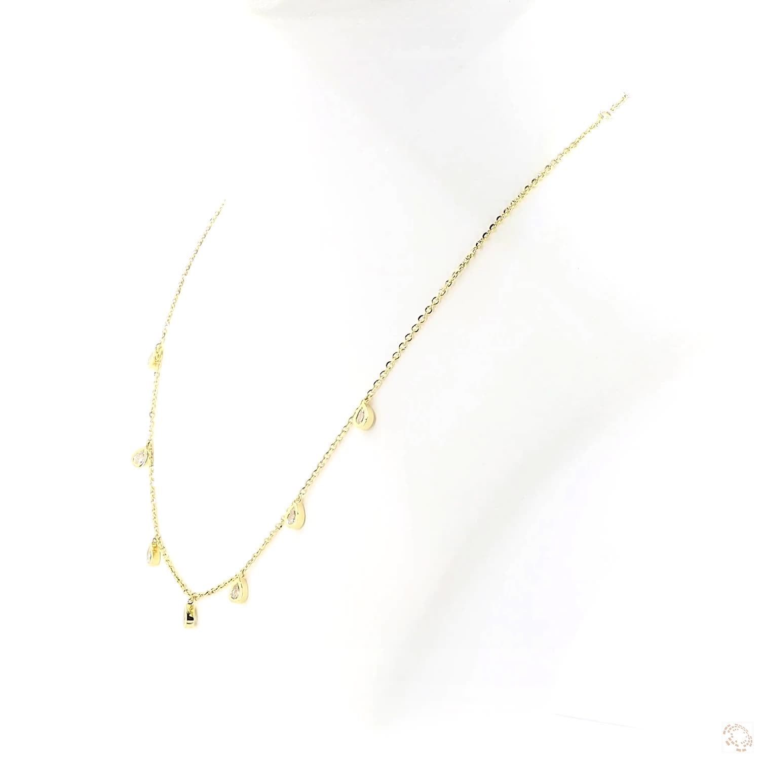 Pear Bezel Droplet