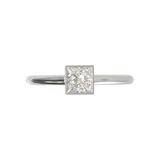 Cathedral Solitaire Frame 1.8mm thickness Yellow Gold