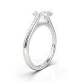 Cathedral Solitaire Frame 1.8mm thickness Yellow Gold