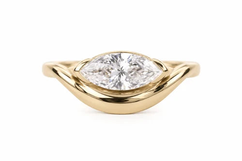 Anillo Marquise East West