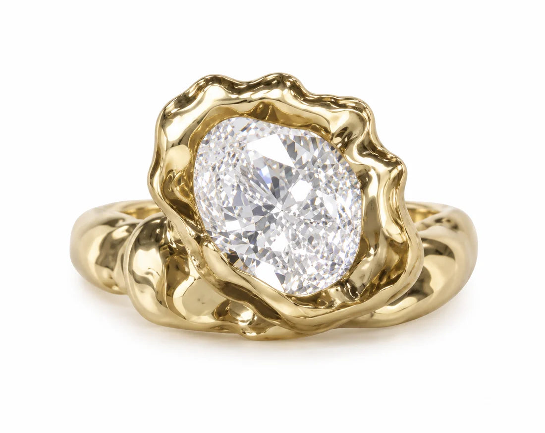 Anillo Diamante Oval