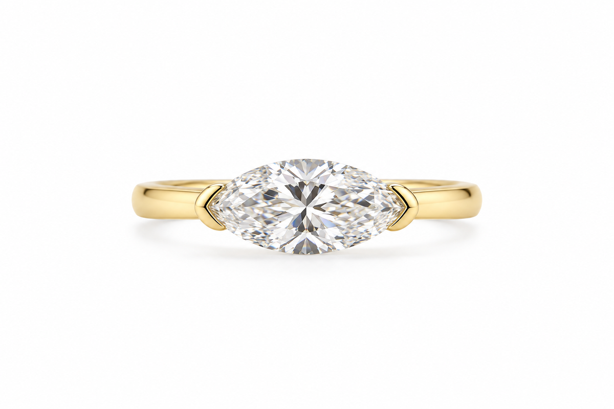 Anillo Diamante Marquise Lab Grown