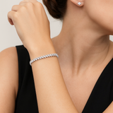 Tennis Bracelete Lab Grown  - Marquise 7 ct