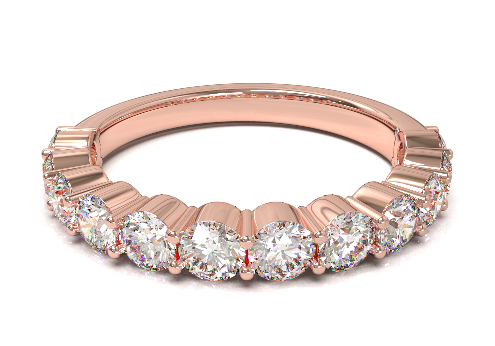 Churumbela Montada en Postes Oro Rosa