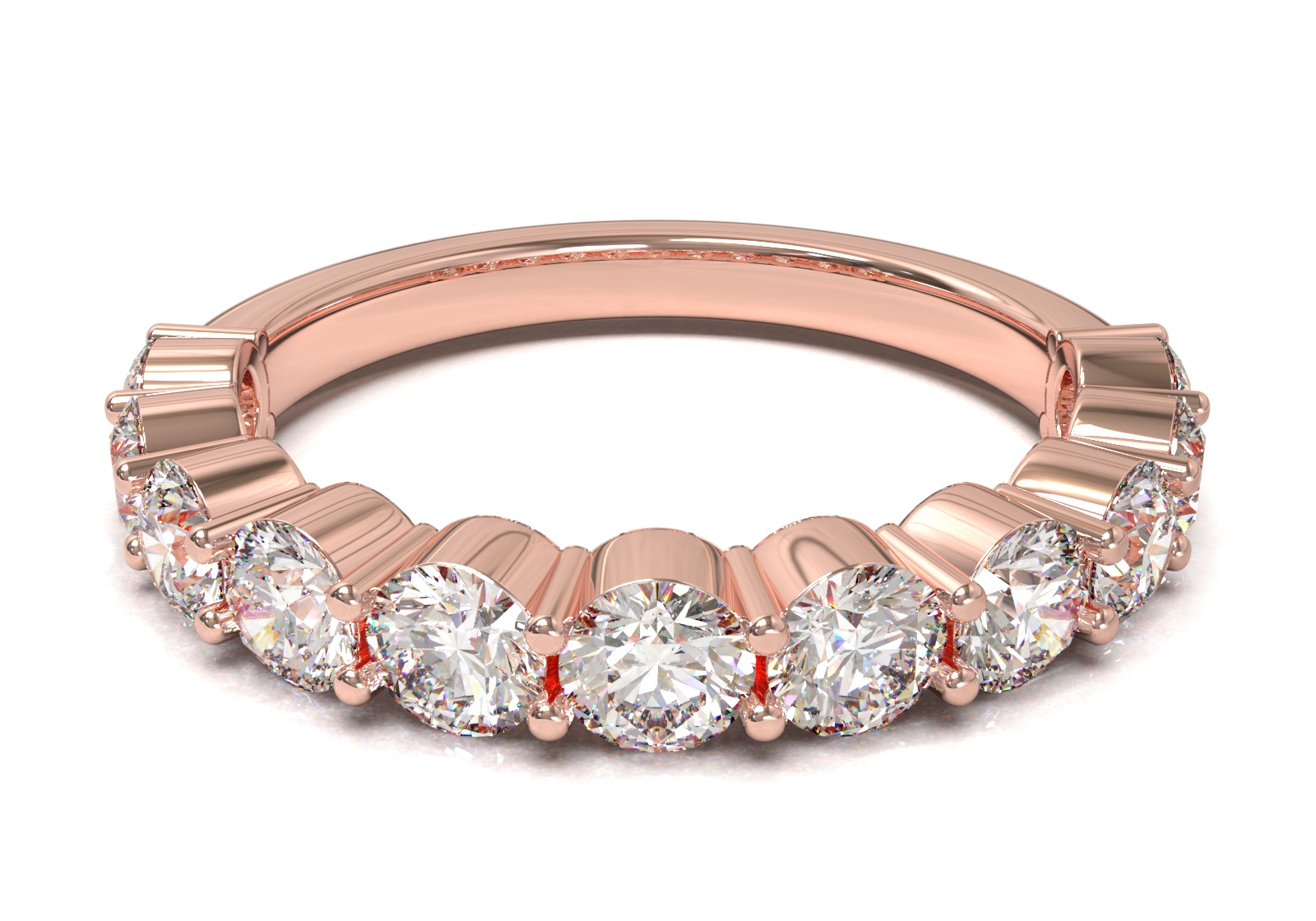 Churumbela Montada en Postes Oro Rosa