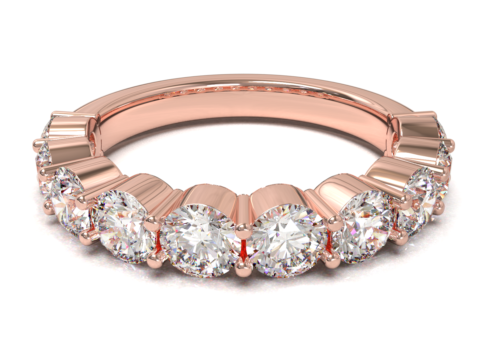 Churumbela Montada en Postes Oro Rosa