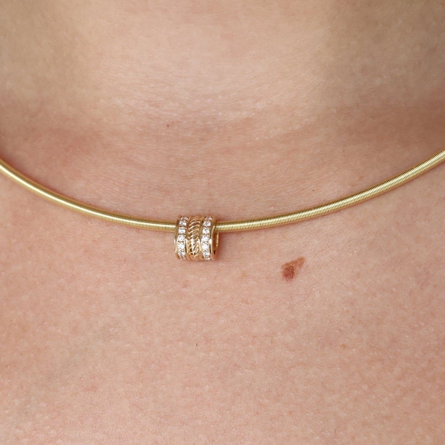 Charm de diamantes de laboratorio