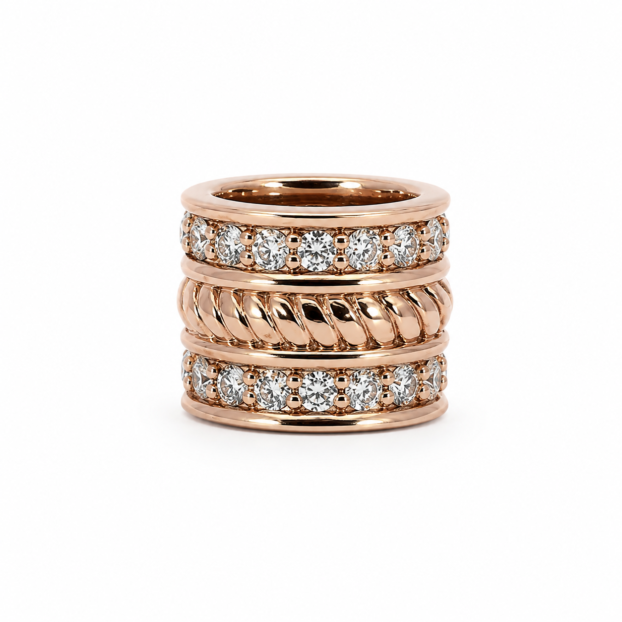 Charm de diamantes de laboratorio