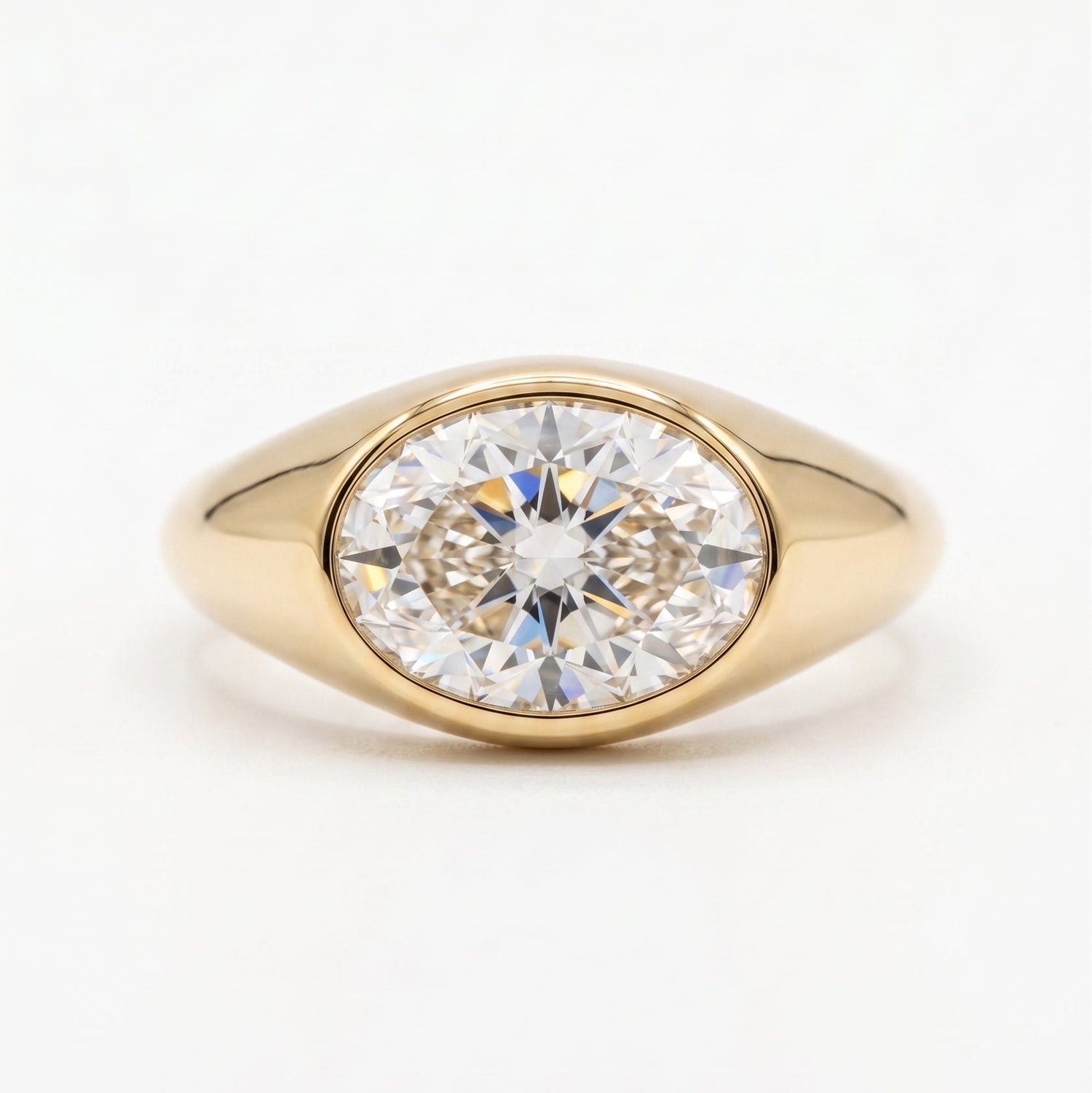 Oval Chunky Ring