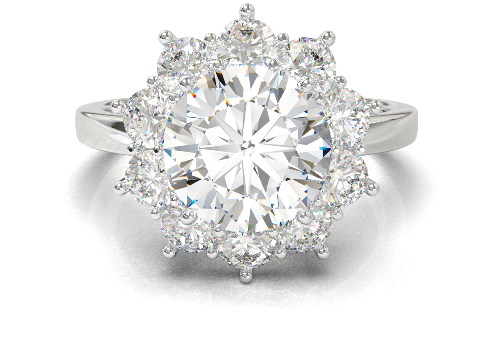 Montura Halo Flor 0.05 Blanco