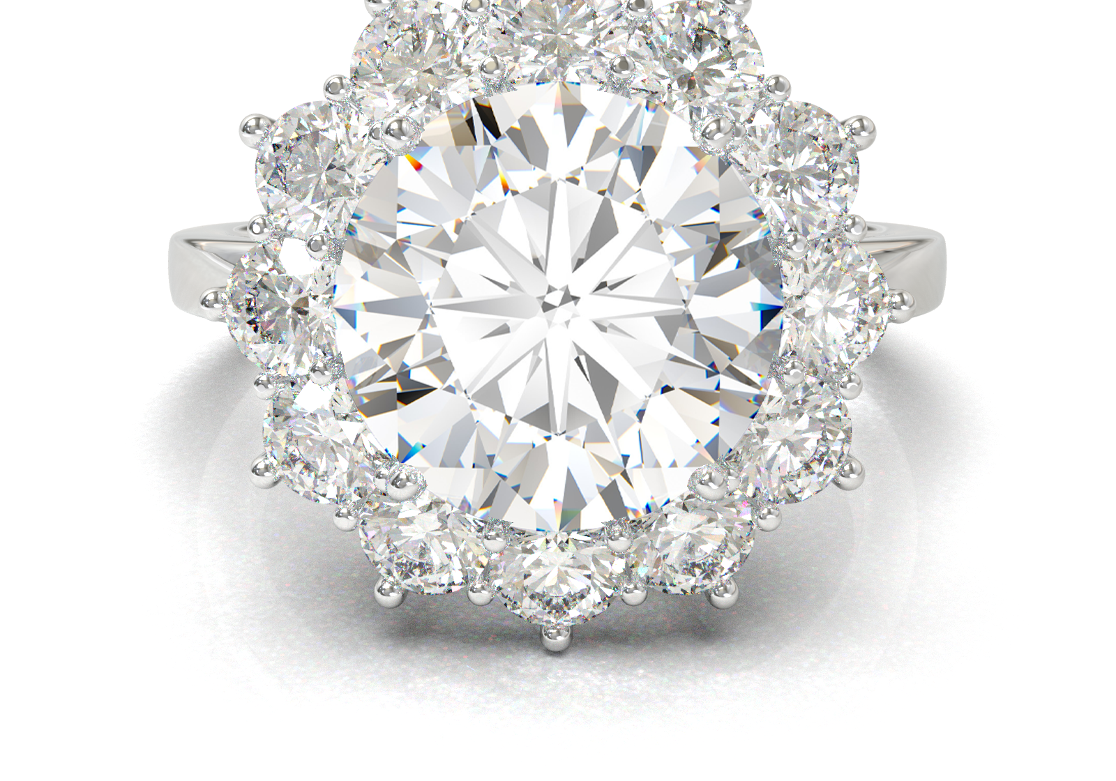 Montura Halo Flor 0.05 Blanco