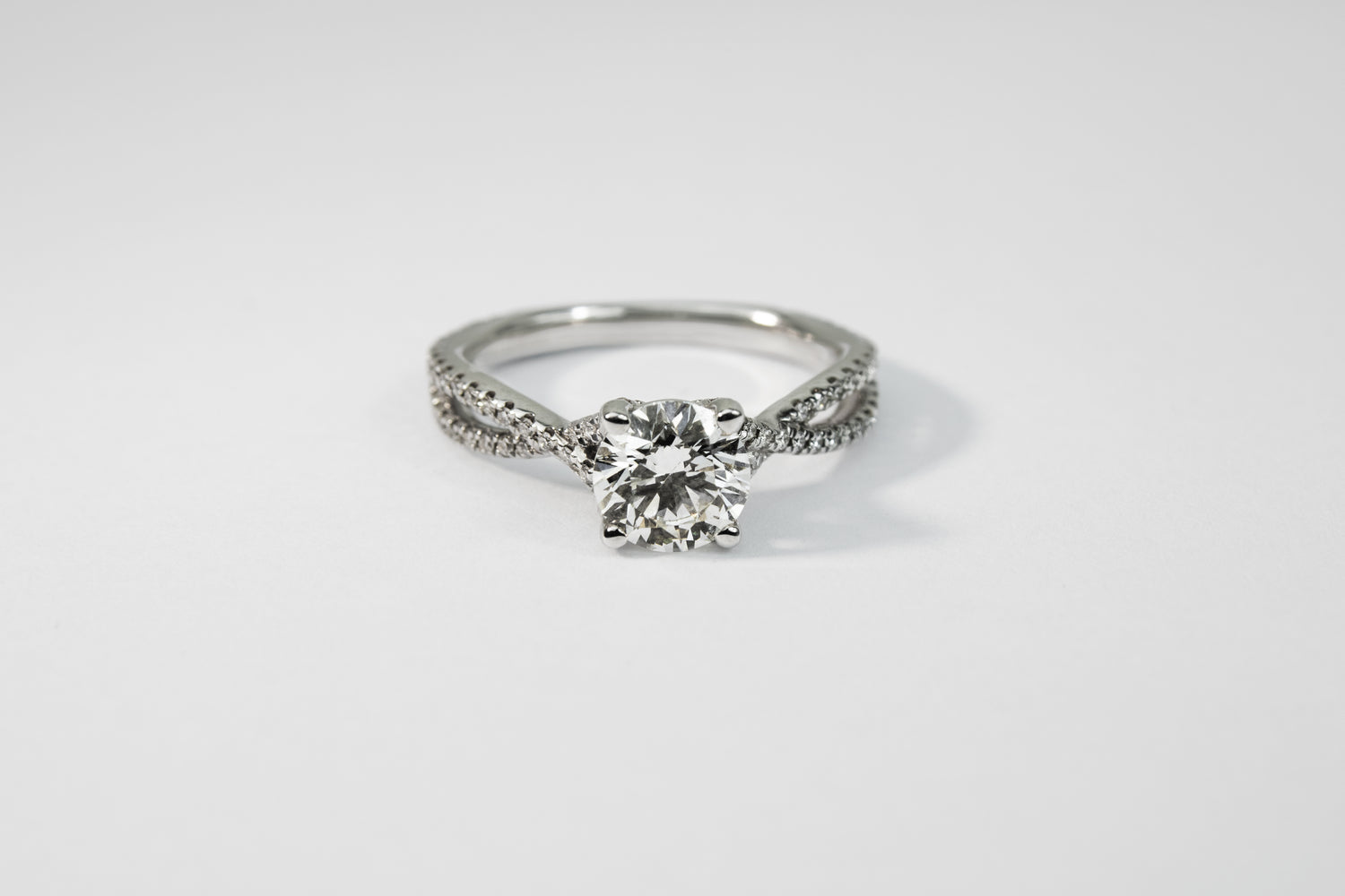 braided engagement ring