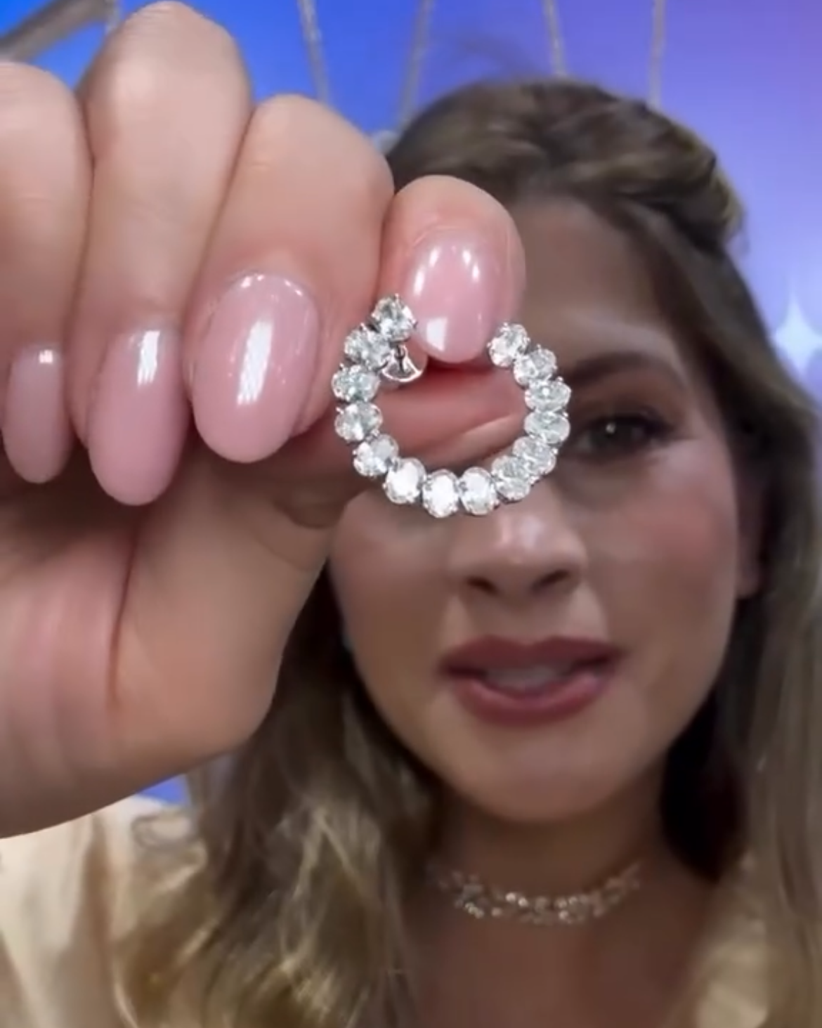 Aretes circulares ovales