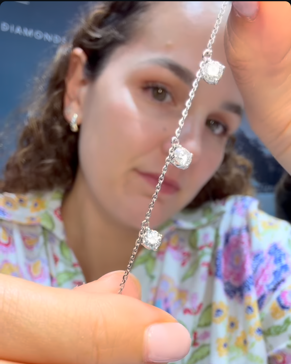 Round Drop Necklace