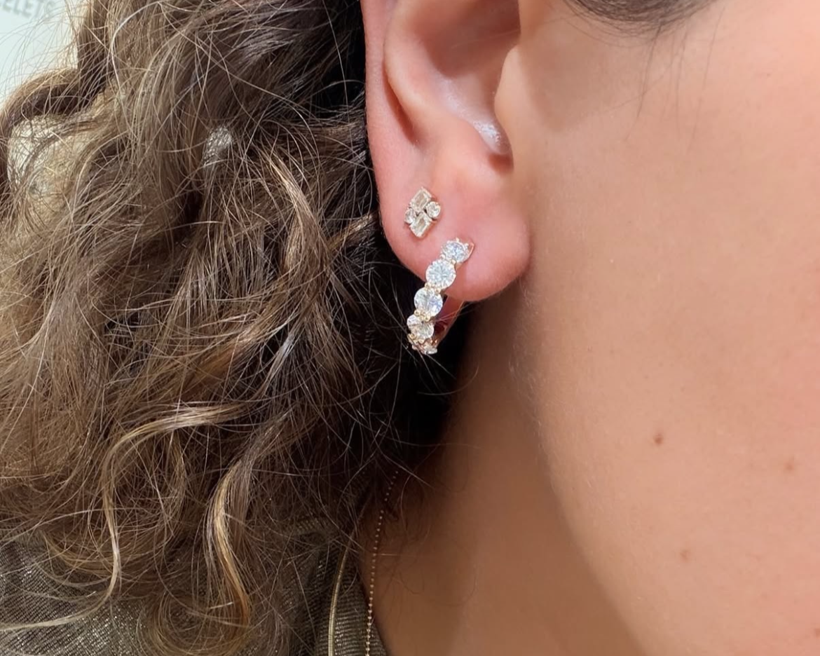 Diamond hoops