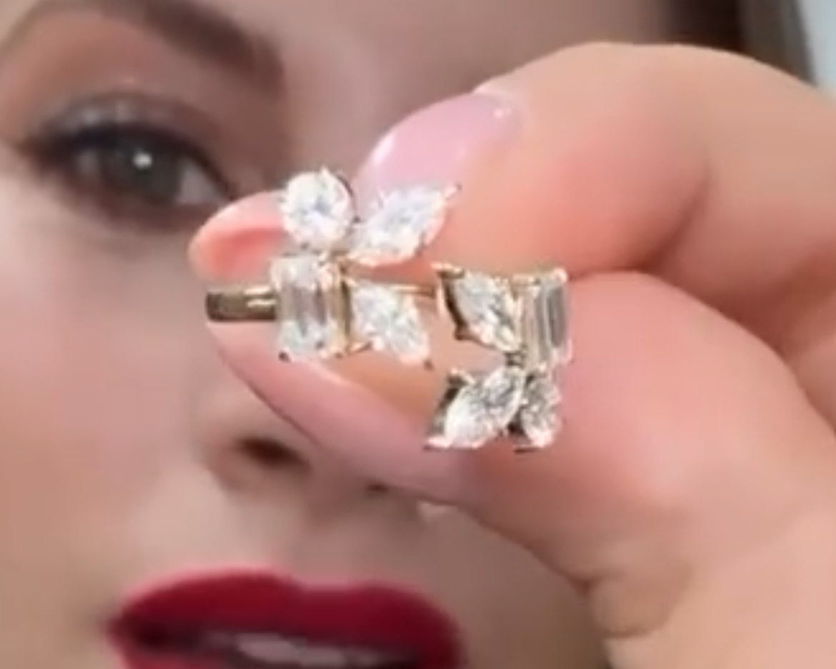 Fancy shapes ring