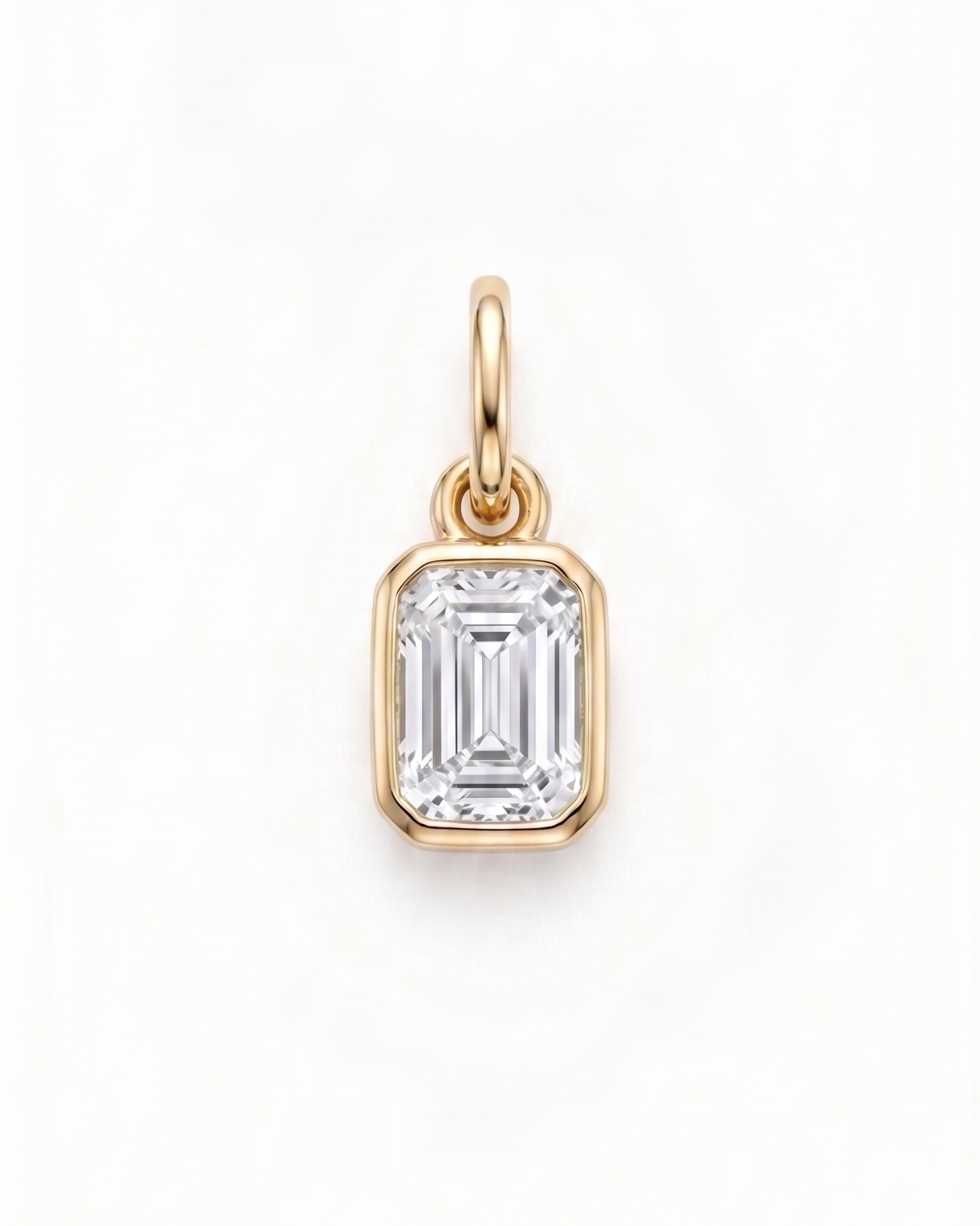 Mini charm emerald
