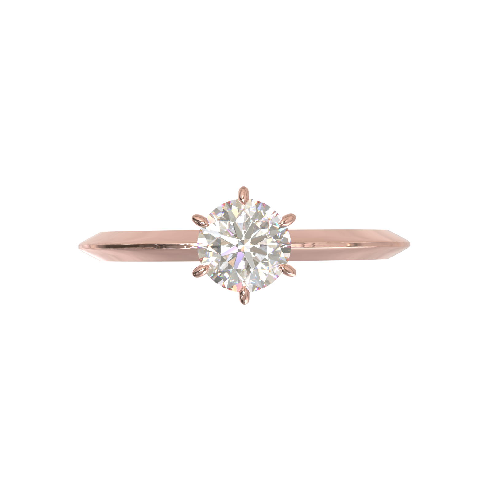 Tiffany setting oro rosa discount