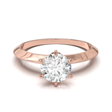 Tiffany frame 6 nails 2 waters 1.8mm thickness Rose Gold