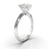 Tiffany-style Solitaire Engagement Ring with 1.5cts Diamond