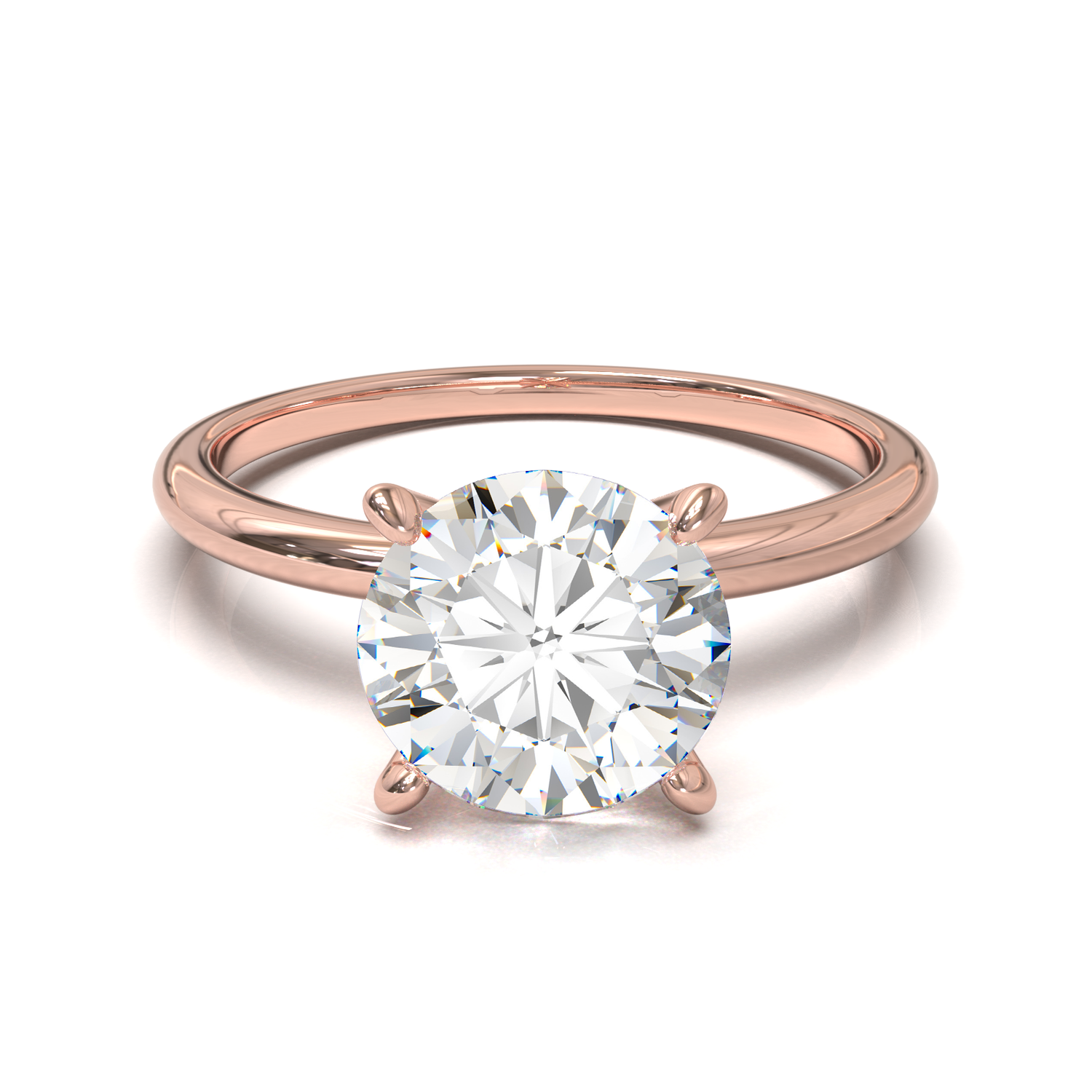 Half Round Solitaire Frame 1.8mm