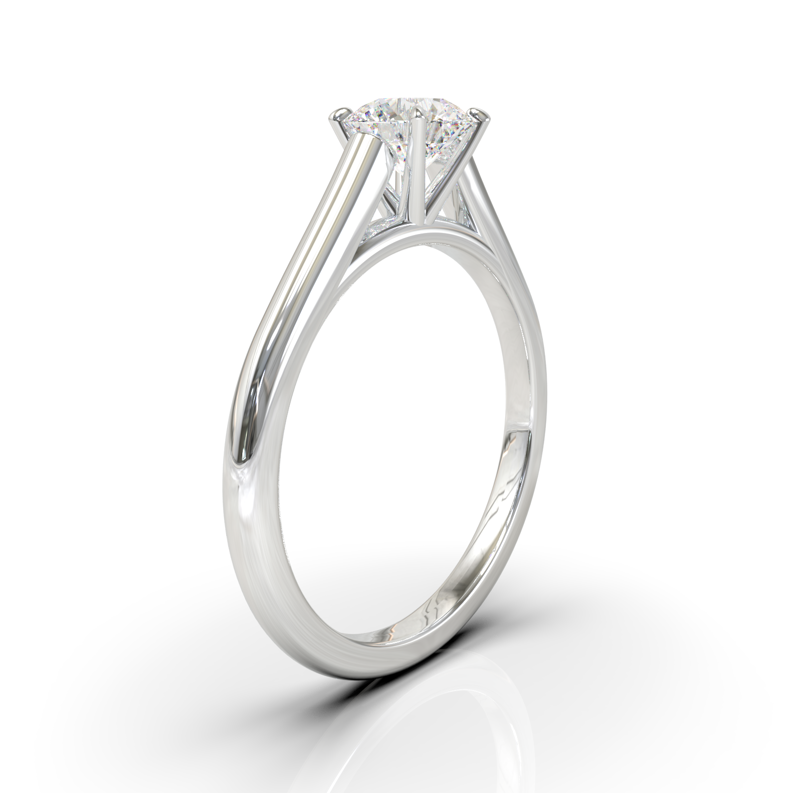 Montura Catedral Oro Blanco - Main Image